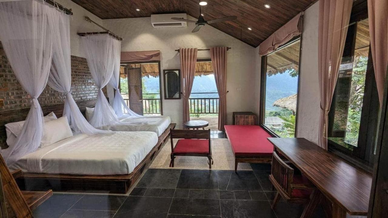 Amigo Pu Luong Hotel Lang Bang Exterior foto