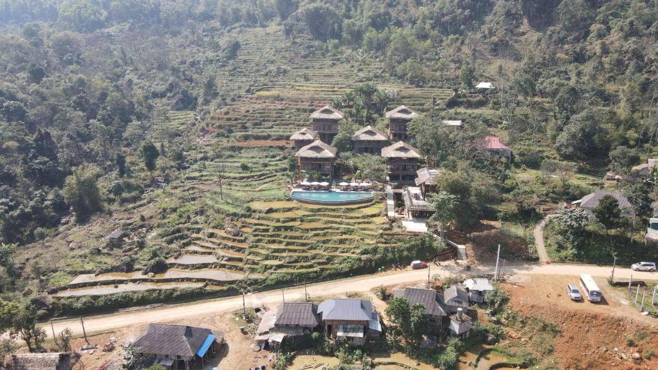 Amigo Pu Luong Hotel Lang Bang Exterior foto